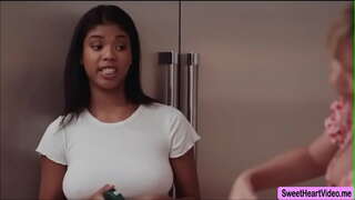 Steddatter Nia Nacci se Dana DeArmond slikker hennes våte fitte