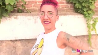 Ada PRIMEIRO ANAL. David Ron deflowers sua bunda. &quot;Eu gosto dele, mas dói, não pare, não pare...&#039;