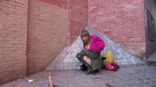 Nina পায় মাদ্রিদ গরম, তার সঙ্গে ফোন bustings!